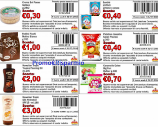 Logo Nuovi buoni sconto supermercati DOK