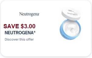 $3.00/1 Neutrogena Makeup remover cashback offer  (Shopmium App)