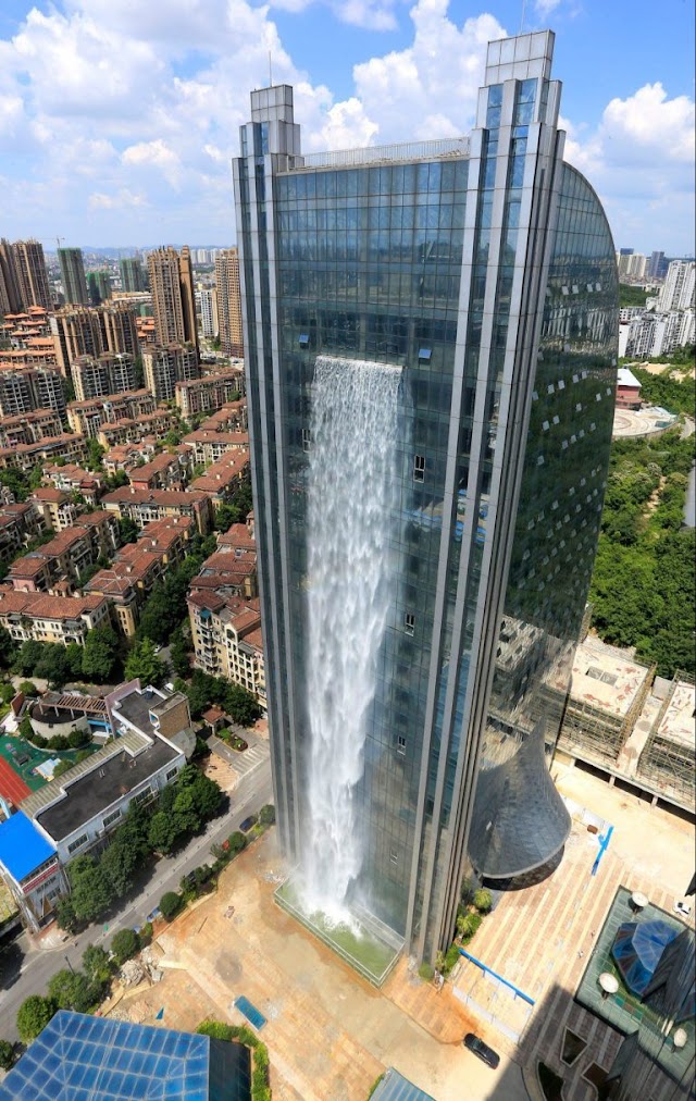 World Tallest Artificial Waterfalls