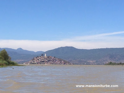 Isla de Janitzio en el Lago de Pátzcuaro