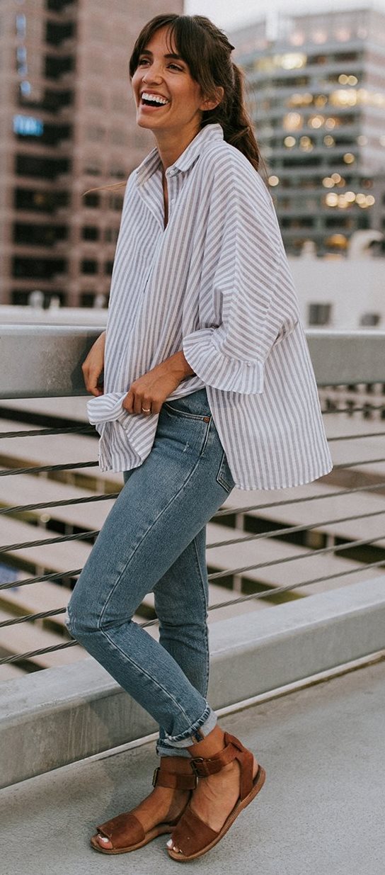 Fly Girl Button Up