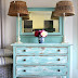 How To Paint Furniture Distressed Blue
