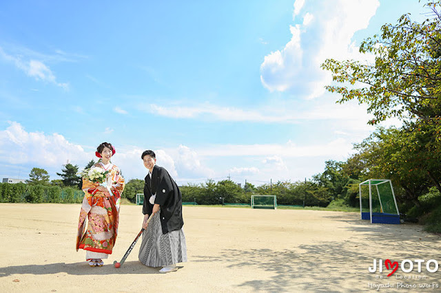 地元で前撮り撮影