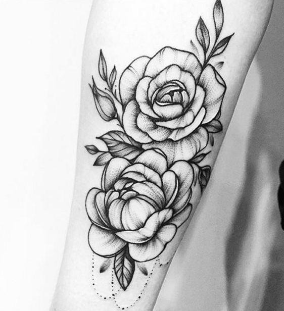 200 Meaningful Rose Tattoo Designs For Women And Men 2019