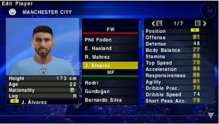 Download eFootball PES 23 PPSSPP C19 Update Menu And Textures Best Graphics HD New Faces