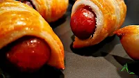 Croissants apéritifs en folie, les petites saucisses tv 