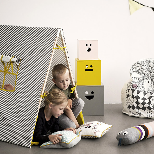 Kids Tent : Simple and Confortable Design by Ferm Living