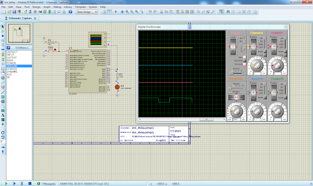 PIC16F887 Timer0 Creating Delay Function in MikroC