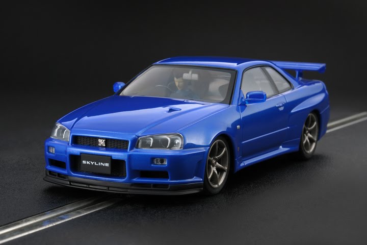 nissan skyline r34 gtr blue. nissan skyline r34 blue. hpi