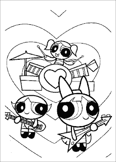 Powerpuff Girls Coloring Pages