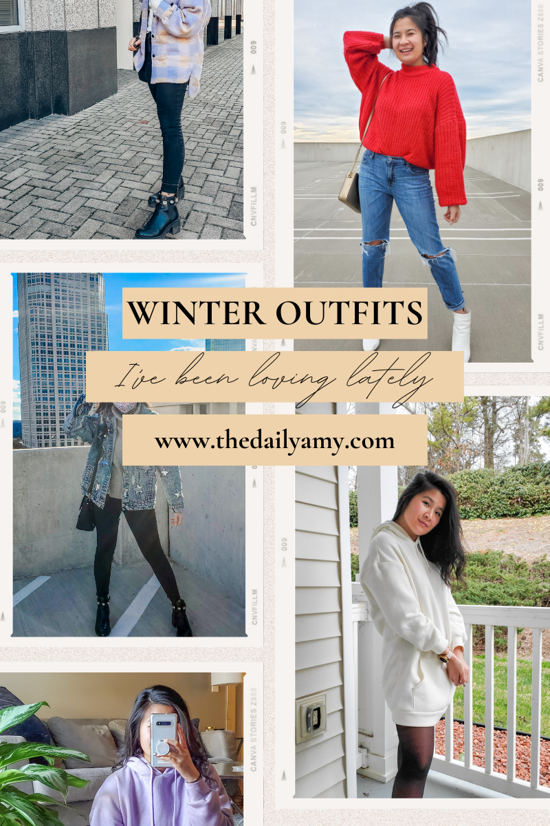 Winter outfits I've been loving lately