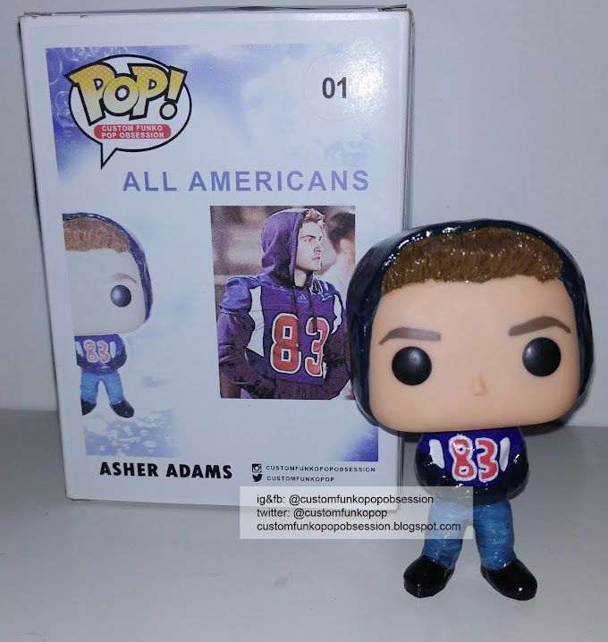 All Americans Custom Funko Pop Asher Adams