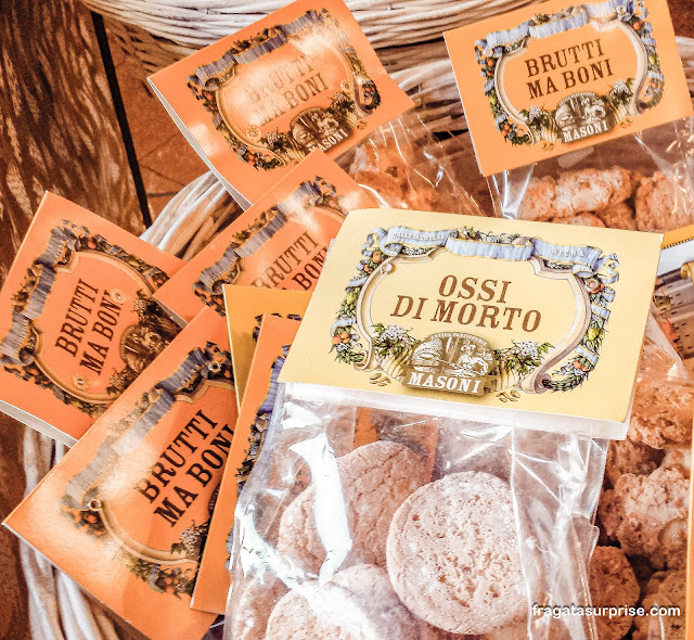 Biscoitos típicos da Toscana