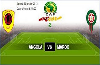 Maroc vs Angola live