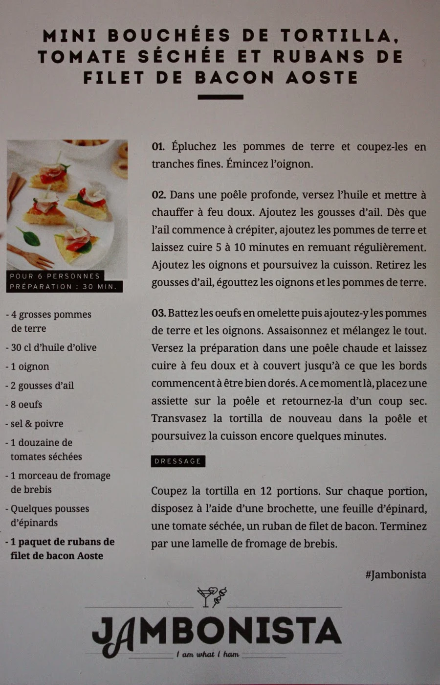 recette rouleaux de pavé tendre de boeuf séche Aoste aux légumes de saison