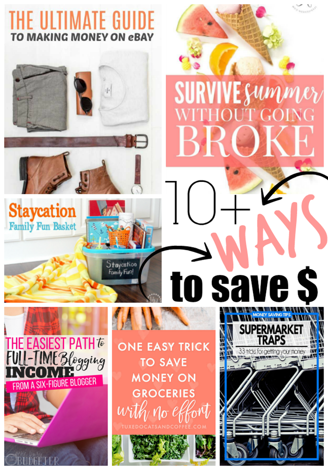 10 Ways to Save Money at GingerSnapCrafts.com #money #budget #tips