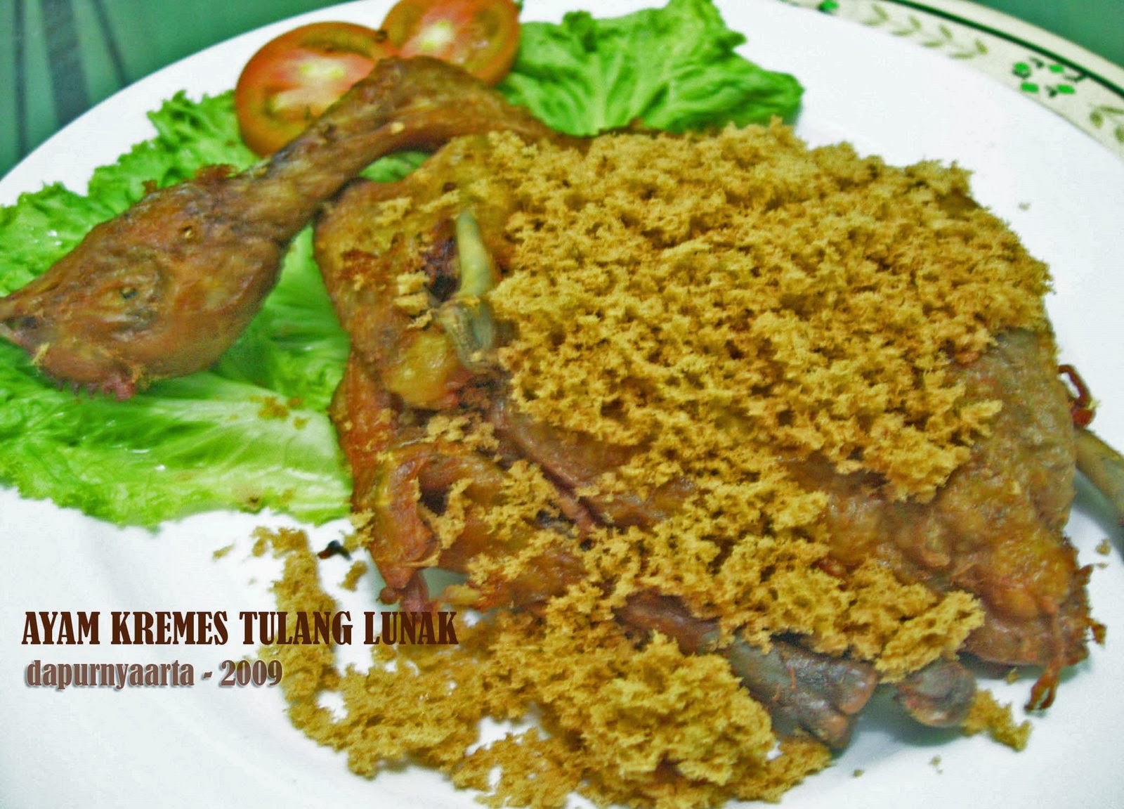 Resep Ayam Goreng Tulang Lunak Kremes