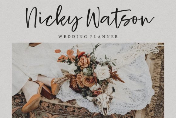 Download Rustic Wedding Font