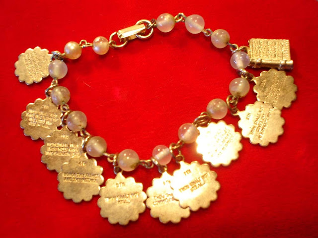 Bracelet With Ten Commandments On It5