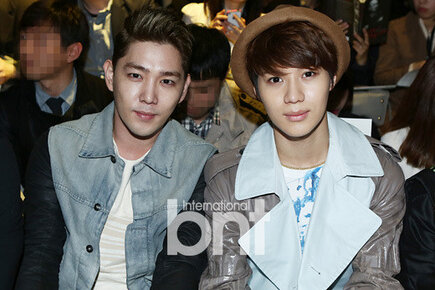 Shinee Taemin Super Junior Kangin Seoul Fashion Week 130327