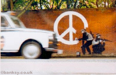 Banksy Graffiti,Banksy