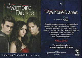 Vampire Dairies Season 2 promo card