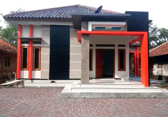 Lingkar Warna 35 Desain Tampak Depan Rumah Minimalis