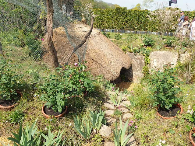 The Gardening amidst the ruins: a tribute to Capability Brown show garden at RHS Malvern Spring Show 2016