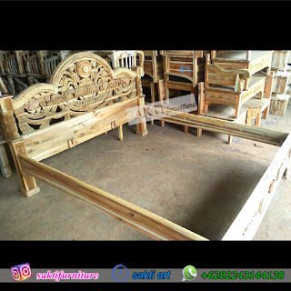 dipan akasia minimalis model tiara tempat tidur ranjang