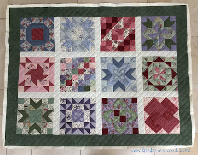 Jelly Roll Sampler Quilt - Long Arm Custom Quilting with Rulers