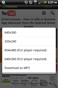 Cara Download Video Youtube di Android 5