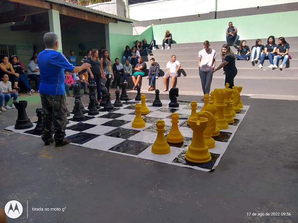Ginásio Itapirão sedia aulas de xadrez, Notícias