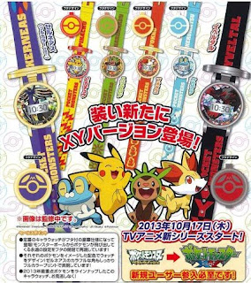 Pokemon Chara Watch XY Nov 2013 TTA