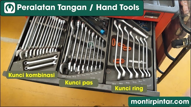 penggunaan kunci ring dengan benar