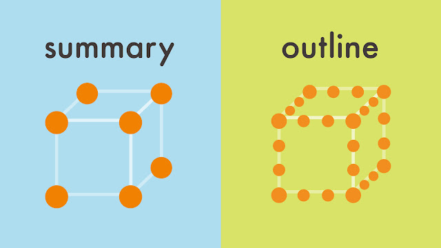 summary と outline の違い