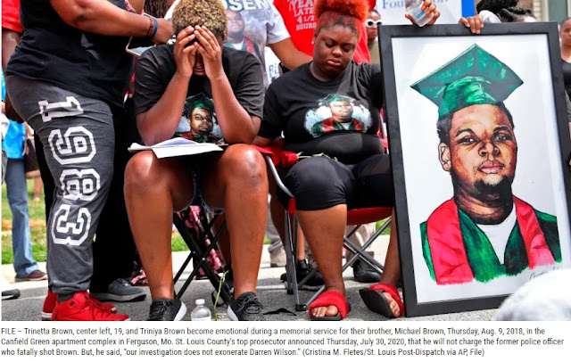 Prosecutor: No costs for officer in Michael Brown’s death. St. Louis County’s... 