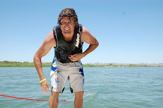 Chad after wakeboarding.