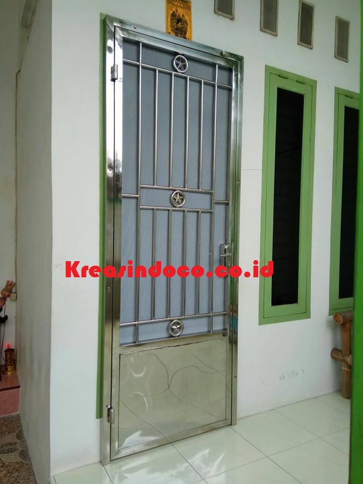  Pintu Kasa Nyamuk Stainless Pemasangan Di Bekasi Utara 