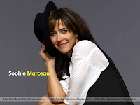 boobs sophie marceau, काले सफ़ेद ड्रेस में काली टोपी हाथ में लिए desktop wallpaper