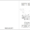 Snoopy Birthday Cards To Print
