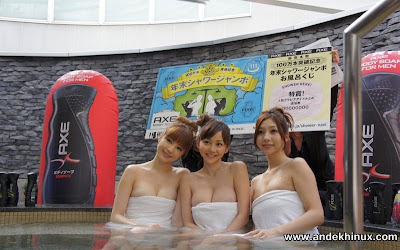 Foto Pembuatan Iklan Axe di Jepang 17+