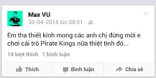 khó chịu với game Pirate Kings