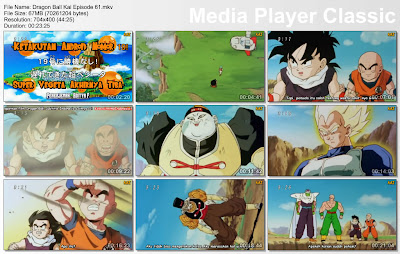 Download Film / Anime Dragon Ball Kai Episode 61 "Ketakutan Android 19! Super Vegeta Akhirnya Tiba" Bahasa Indonesia