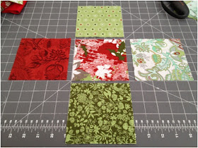 Holiday Mug Rug tutorial - quick and cute!