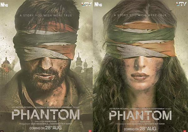 full cast and crew of bollywood movie Phantom! wiki, story, poster, trailer ft Saif Ali Khan, Katrina Kaif