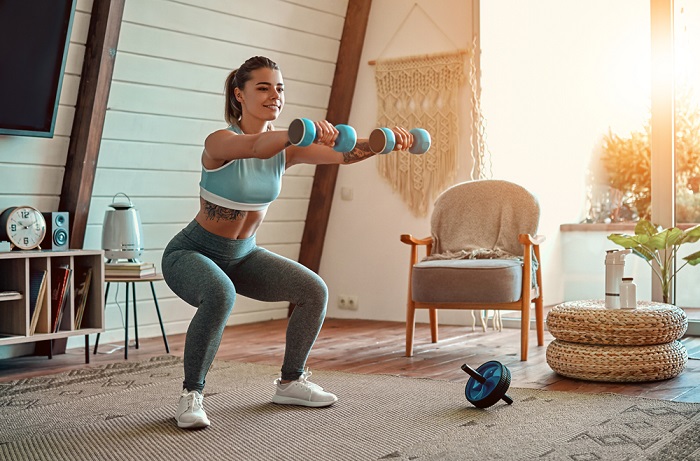 Staying Active at Home Workout
