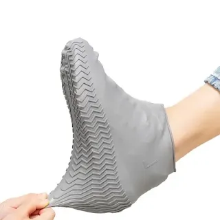 Anti-slip Shoe Cover Large - since the shoe protector has a non-slip bottom, waterproof silicone shoe they are perfect for raining days hown - store.