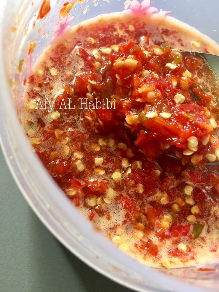 Makan Minum Best: Resepi Air lada / Sambal Jantan Kelate