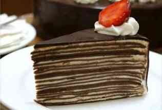 Resep Mille Crepes Cake Coklat
