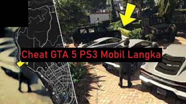 Cheat GTA 5 PS3 Mobil Langka